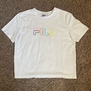 ( 3 for $18) FILA white short sleeve T-shirt XL
